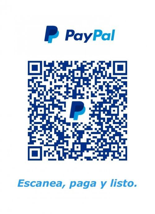 Código QR PayPal